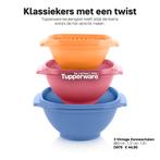 Nieuw! Tupperware Vintage Zonnekommen retro bakjes kommen, Nieuw, Ophalen of Verzenden