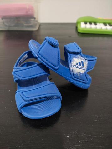 Adidas Slippers Blauw - Peuter | EU 18 | UK 3K