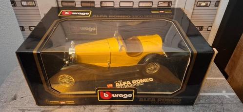 1.18 alfa romeo 2300 spider, Hobby en Vrije tijd, Modelauto's | 1:18, Zo goed als nieuw, Auto, Bburago, Ophalen of Verzenden