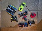 Bestuurbare auto's + rupsband/boot voertuig, Ophalen of Verzenden, Gebruikt, Overige schalen, Auto offroad