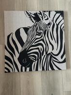 IKEA PJÄTTERYD Zebra Schilderij 56x56, Huis en Inrichting, Woonaccessoires | Schilderijen, Tekeningen en Foto's, Ophalen, Zo goed als nieuw