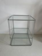 Max sauze for Atrow Isocele side table, Ophalen, Midcentury design, 70's, minimal, Rechthoekig, Glas