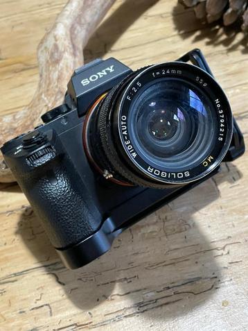 Soligor MC auto (9 elem./7 groups) 24mm f2.5 (PK/E-mount) beschikbaar voor biedingen