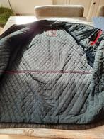 Leren warme jas met dubbele sluiting, Ophalen, Maat 52/54 (L), Zwart, Donar
