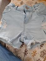 Te koop leuke meisjes korte broek spijkerbroek, Ophalen, Kort, Blauw, Zo goed als nieuw