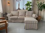 Ikea 3 zits hoezen bank + hocker, Ophalen of Verzenden, Zo goed als nieuw