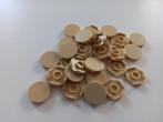 NIEUW: Tile 2x2 rond Tan, Lego, Nieuw, Ophalen of Verzenden, X