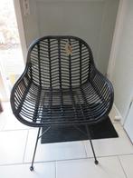 eetkamer stoelen, Huis en Inrichting, Stoelen, Drie, Zwart, Zo goed als nieuw, Riet of Rotan