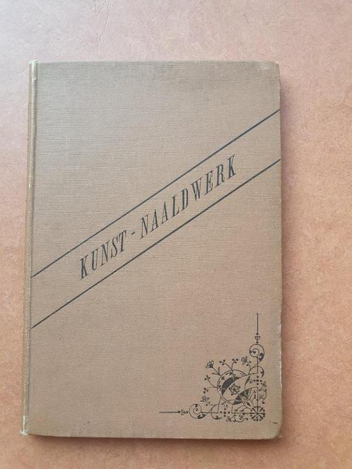 kunst naaldwerk handwerken 1894, Boeken, Mode, Gelezen, Studie en Technieken, Ophalen of Verzenden