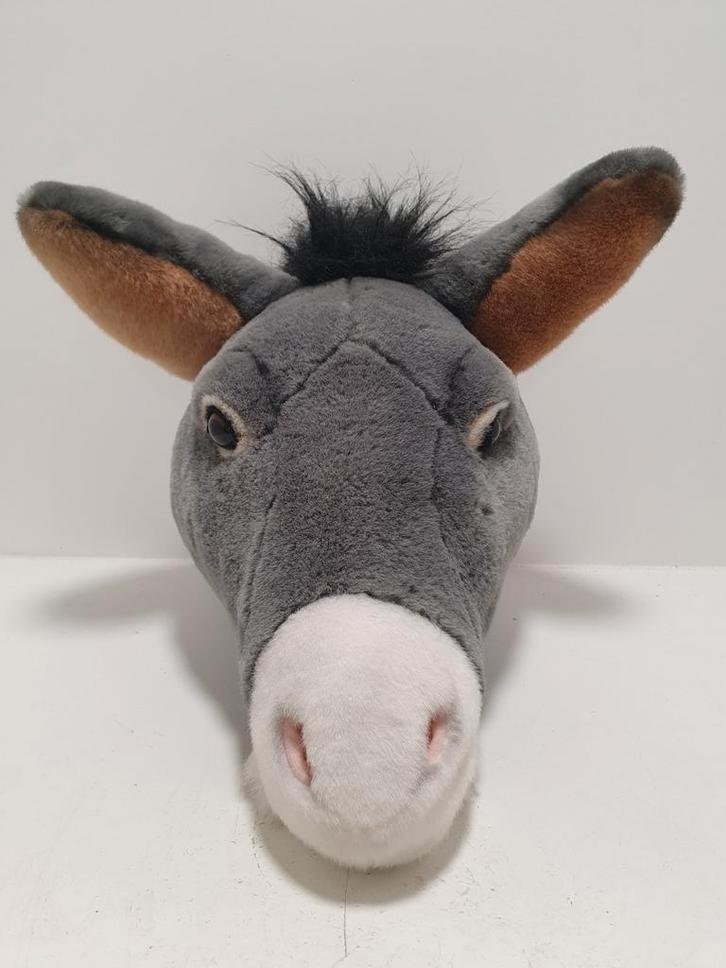 Ezelskop Francis voor aan de muur, Kinderen en Baby's, Kinderkamer | Inrichting en Decoratie, Zo goed als nieuw, Wanddecoratie