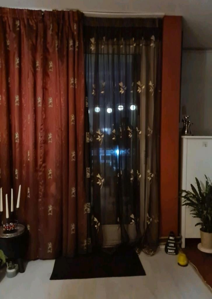 Handgemaakte Indiase Gordijnen, 200 cm of meer, Nieuw, Ophalen of Verzenden, Indiase stijl