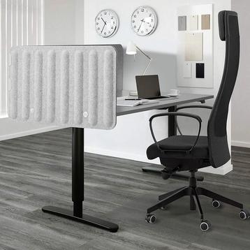 Elif bureauscherm grijs ikea 160x48 en 80x48 beschikbaar voor biedingen
