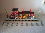 Lego 7824 treinstation 12v, Kinderen en Baby's, Speelgoed | Duplo en Lego, Ophalen, Gebruikt, Complete set, Lego