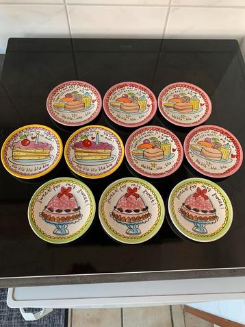 Blond bordjes  petit 3,50 per stuk !!! beschikbaar voor biedingen