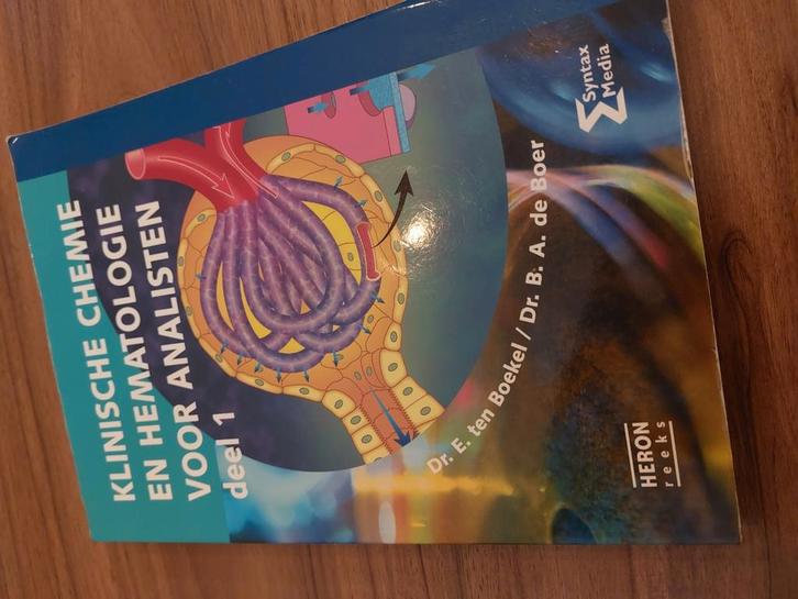 Clinische chemie en hematologie voor analisten deel 1, Boeken, Techniek, Zo goed als nieuw, Bouwkunde, Ophalen of Verzenden