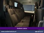 Ford Transit Custom 2.0 TDCI 131pk L2H1 Dubbele Cabine Euro6, Auto's, Bestelauto's, Voorwielaandrijving, Stof, Gebruikt, 4 cilinders