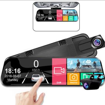 Dashcam voor Auto - Dashcam - 10in Touchscreen Spiegelcamera beschikbaar voor biedingen