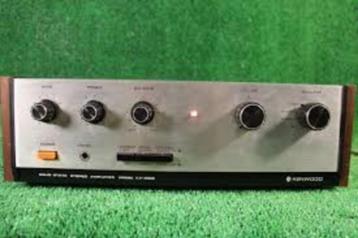 Kenwood Trio KA-2002 - 2 maal phono pre - Woodcase – Vinyl beschikbaar voor biedingen
