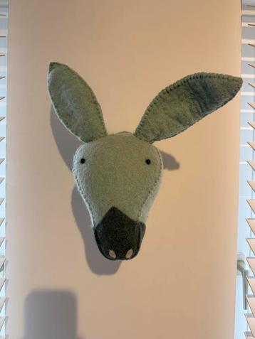 Kids Depot Wanddecoratie Ezelkop beschikbaar voor biedingen