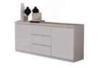 Italiaans Hoogglans dressoir wit -SALE!-, Ophalen of Verzenden, Nieuw, 25 tot 50 cm