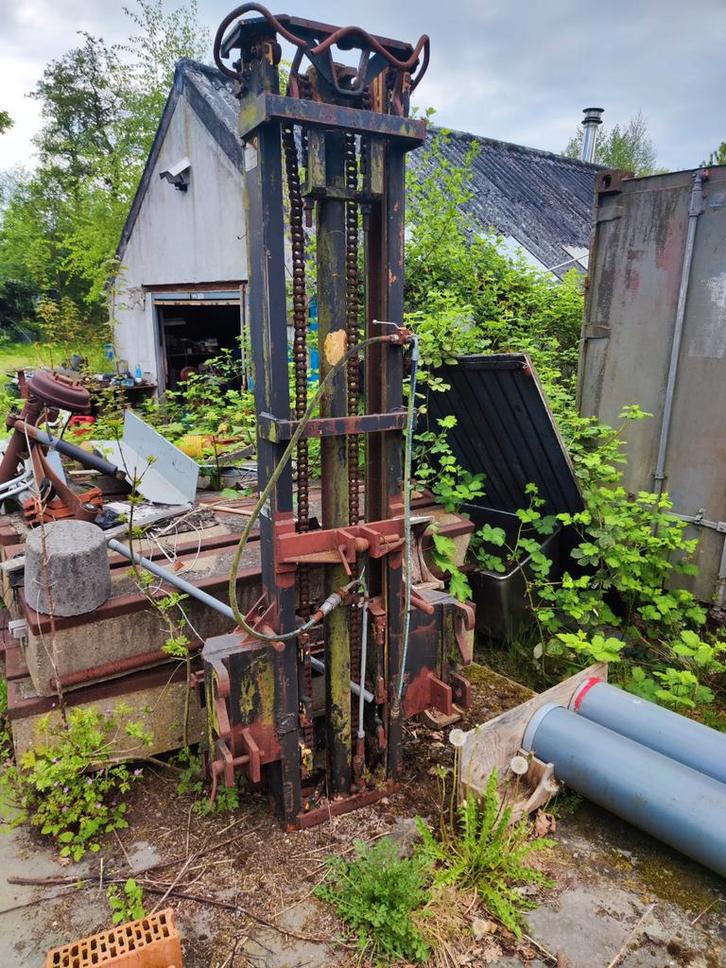 Hefmast voor Tractor/Shovel, Doe-het-zelf en Verbouw, Gereedschap | Overige machines, Ophalen