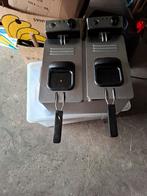 Dubbele Frituurpan - Professioneel Gebruik, 4 liter of meer, Ophalen, Gebruikt, Uitneembare binnenpan