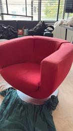BB Italia Tulp - luxe fauteuil stoel - rood, Huis en Inrichting, Ophalen, Zo goed als nieuw, 75 tot 100 cm, 50 tot 75 cm