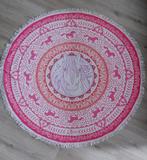 Penny Fleecedeken - 145cm, Huis en Inrichting, Stoffering | Tapijten en Kleden, Ophalen of Verzenden, Rond, 100 tot 150 cm, 100 tot 150 cm