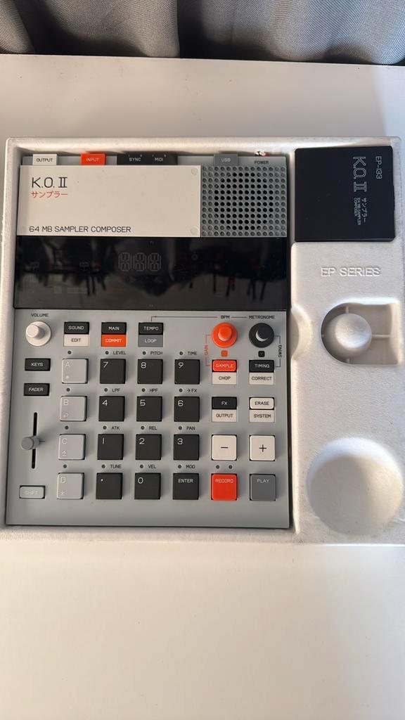 Teenage Engineering EP-133 K.O. II, Muziek en Instrumenten, Samplers, Zo goed als nieuw, Ophalen of Verzenden