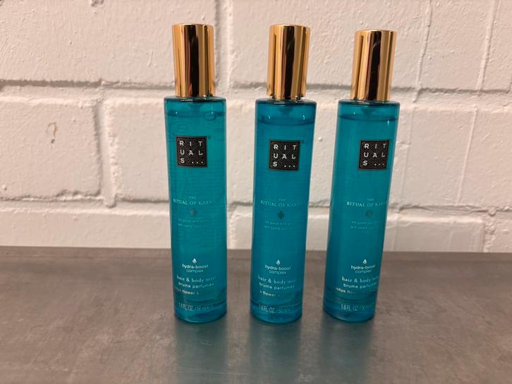 Rituals of Karma bodymist 💙 50ml, Sieraden, Tassen en Uiterlijk, Uiterlijk | Lichaamsverzorging, Nieuw, Bad & Douche, Ophalen of Verzenden