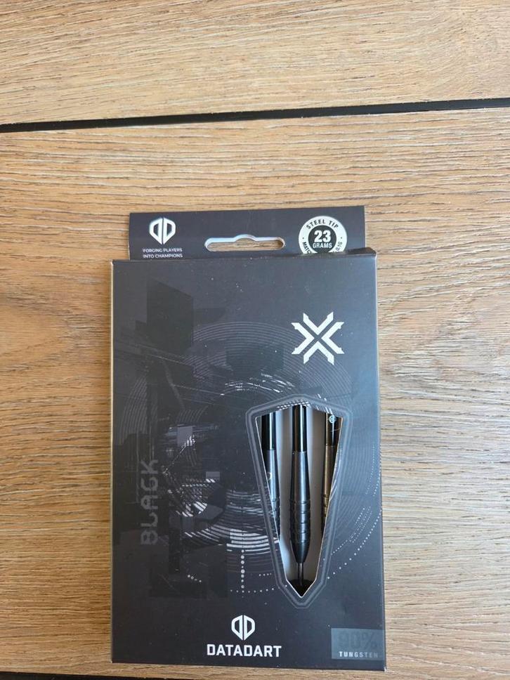 Datadart Black Darts- Torpedo S1, 23 gram, Sport en Fitness, Darts, Zo goed als nieuw, Pijlen, Ophalen of Verzenden