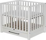 Box en ledikant wit, Kinderen en Baby's, Ophalen, Gebruikt