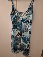 Geisha Zomerjurkje - Blauw Bladeren - Maat 2XL, Kleding | Dames, Jurken, Geisha, Ophalen of Verzenden, Nieuw, Blauw