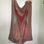 Pashmina sjaal omslagdoek 100% wol pastelkleuren, Verzenden, Zo goed als nieuw, Sjaal