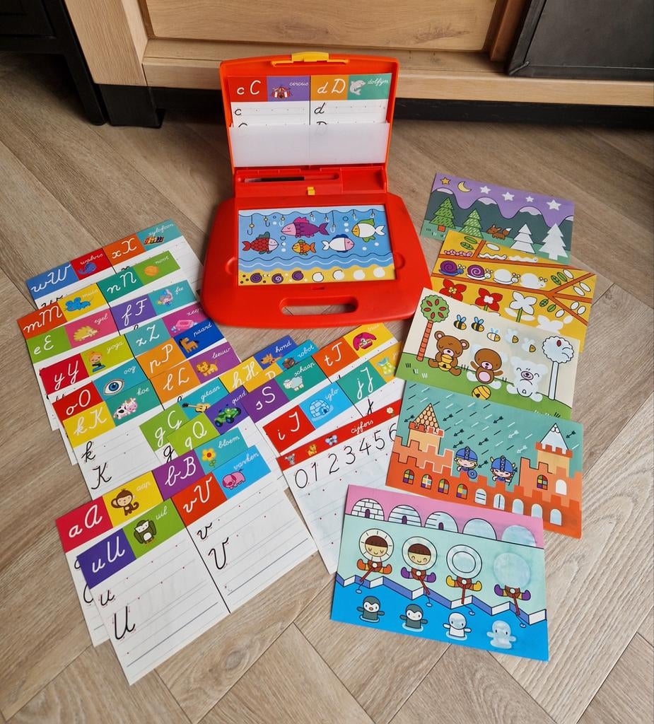 Jumbo Ik Leer Schrijven koffer, Ophalen