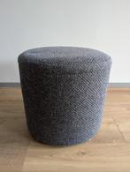 Grijs gemêleerde poef, Ophalen, Minder dan 50 cm, Gebruikt, Rond