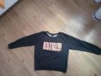 Donker grijze trui met tekst (XL), Kleding | Dames, Truien en Vesten, Overige kleuren, Maat 46/48 (XL) of groter, Ophalen of Verzenden