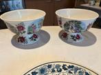 Twee vintage Royal Schwabap schaaltjes op voet, Ophalen of Verzenden