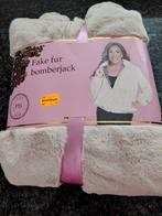 Patty Brard bomber jack, Kleding | Dames, Ophalen, Beige, Maat 42/44 (L), Nieuw