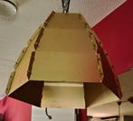 Qazqa Niro industriële hanglamp 52 cm.goud messing, Ophalen of Verzenden, Gebruikt, Metaal, 50 tot 75 cm