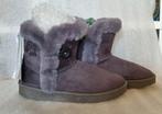 Grijze bontlaarsjes mt 38 NIEUW, Overige typen, Nieuw, Ophalen of Verzenden, Grijs
