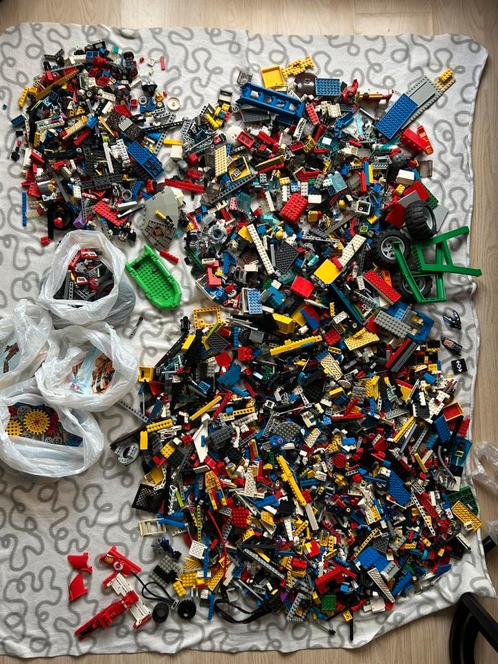 Lego partij van circa 10 kilo, Kinderen en Baby's, Speelgoed | Duplo en Lego, Gebruikt, Lego, Ophalen of Verzenden