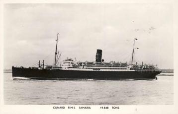 Passagiersschip Samaria - Cunard Line beschikbaar voor biedingen
