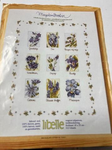 Marjolein Bastin Compleet Libelle Borduurpakket - Bloemen beschikbaar voor biedingen