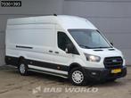 Ford Transit 170pk Hoog Dak L4H3 Airco Cruise Camera Parkeer, Auto's, Bestelauto's, Automaat, Euro 6, Wit, Bedrijf