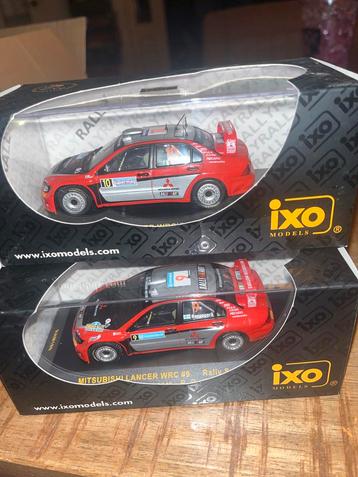 Ixo 1:43 Mitsubishi Lancer Rally - 2 stuks beschikbaar voor biedingen