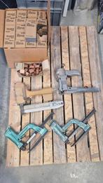 Bostitch nieten tackers incl nieten., Doe-het-zelf en Verbouw, Ophalen, Gebruikt