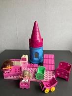Duplo restant meisjes Duplo, rose met 2 poppetjes, Kinderen en Baby's, Speelgoed | Duplo en Lego, Ophalen of Verzenden, Zo goed als nieuw