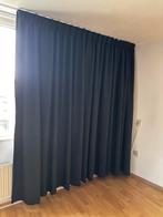 Mooi donkerblauw verduisterend gordijn, Ophalen, Zo goed als nieuw, 200 cm of meer