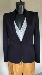 Leuke zwarte blazer van Zara, Zara, Jasje, Maat 38/40 (M), Zo goed als nieuw